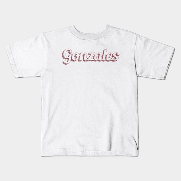 Last Name Kids T-Shirt by Infectee